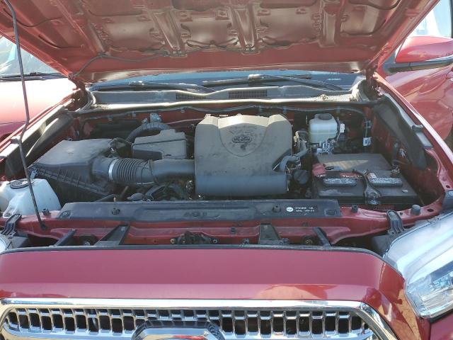 3TMCZ5AN3HM071289 - 2017 TOYOTA TACOMA DOUBLE CAB RED photo 11