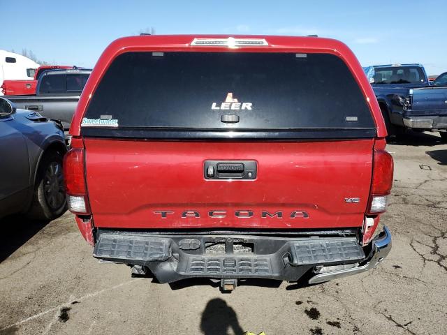 3TMCZ5AN3HM071289 - 2017 TOYOTA TACOMA DOUBLE CAB RED photo 6