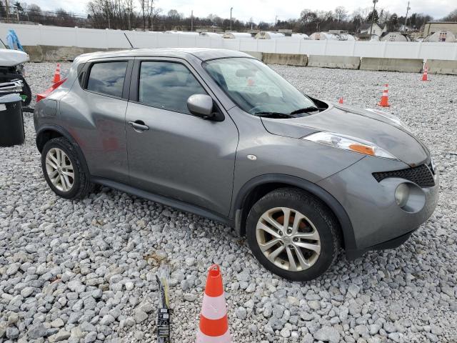 JN8AF5MR5DT206254 - 2013 NISSAN JUKE S GRAY photo 4