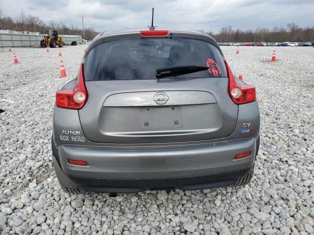 JN8AF5MR5DT206254 - 2013 NISSAN JUKE S GRAY photo 6