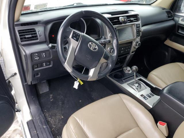 JTEBU5JR8A5012520 - 2010 TOYOTA 4RUNNER SR WHITE photo 8