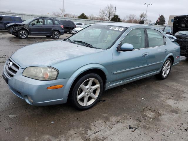 JN1DA31D32T427548 - 2002 NISSAN MAXIMA GLE TEAL photo 1