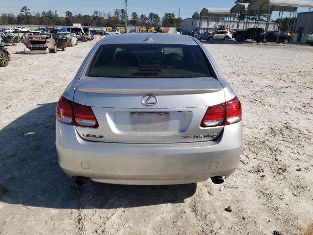 JTHCE96SX80018060 - 2008 LEXUS GS 350 SILVER photo 6