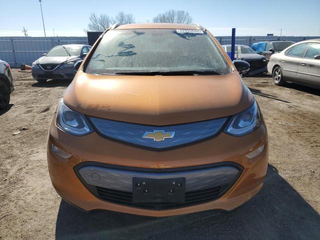 1G1FX6S00J4131311 - 2018 CHEVROLET BOLT EV PREMIER ORANGE photo 5