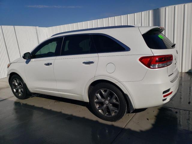 5XYPK4A53GG107445 - 2016 KIA SORENTO SX WHITE photo 2