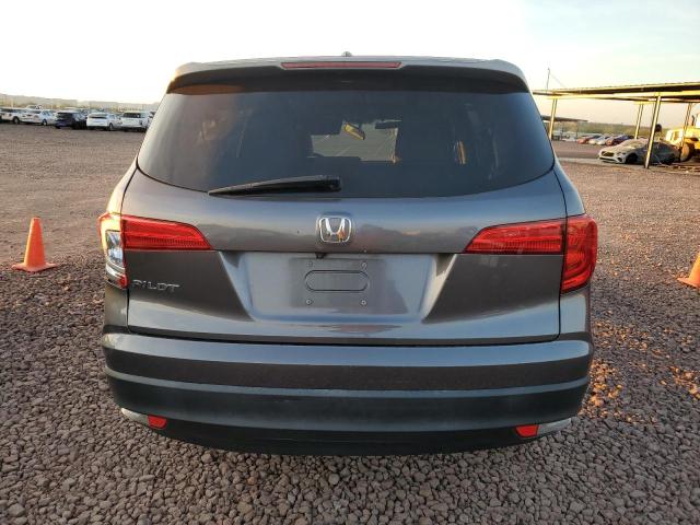 5FNYF5H56JB000473 - 2018 HONDA PILOT EXL GRAY photo 6