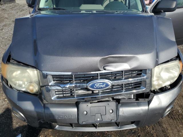 1FMCU9D73BKA62508 - 2011 FORD ESCAPE XLT GRAY photo 12