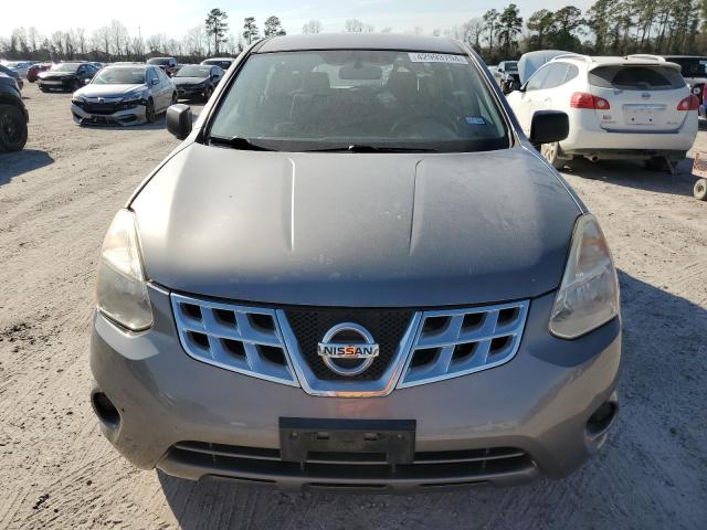 JN8AS5MT8DW525900 - 2013 NISSAN ROGUE S GRAY photo 5