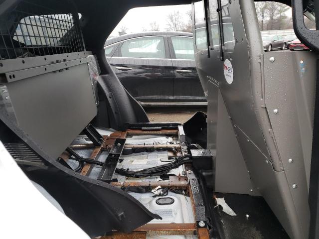 1FM5K8AB8MGA50863 - 2021 FORD EXPLORER POLICE INTERCEPTOR WHITE photo 10