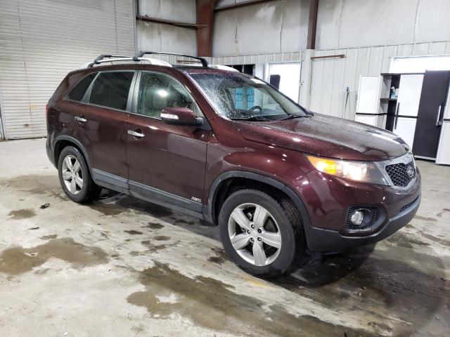 5XYKUDA28DG371623 - 2013 KIA SORENTO EX MAROON photo 4