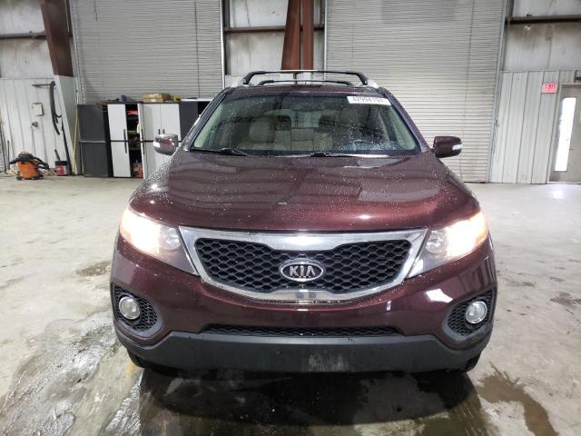 5XYKUDA28DG371623 - 2013 KIA SORENTO EX MAROON photo 5