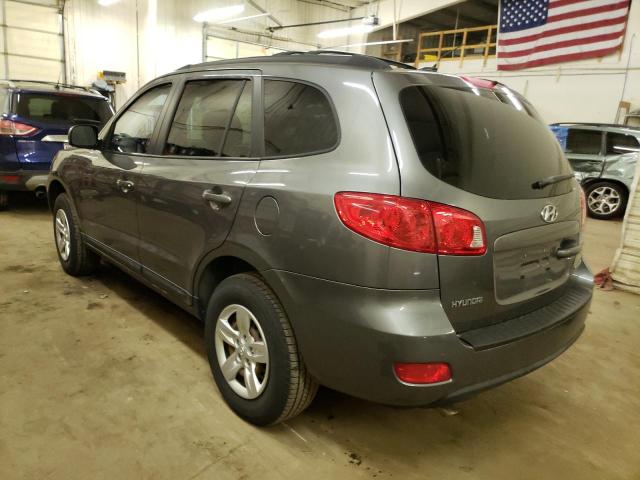 5NMSG13D59H284120 - 2009 HYUNDAI SANTA FE GLS GRAY photo 2