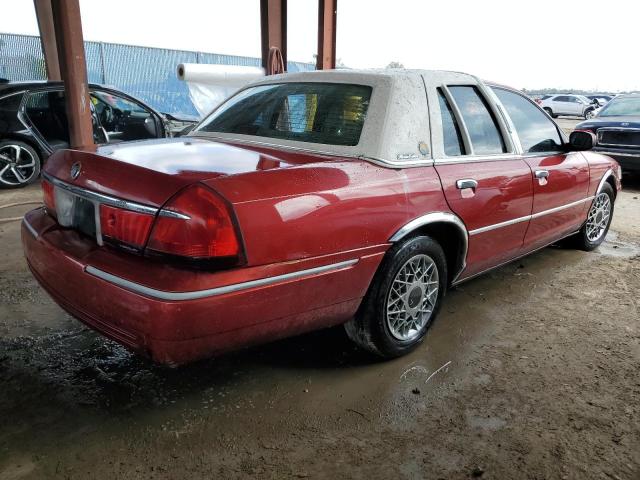 2MEFM74W61X684835 - 2001 MERCURY GRAND MARQ GS RED photo 3