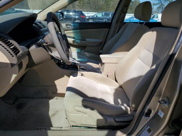 1HGCM56304A034487 - 2004 HONDA ACCORD LX GOLD photo 7