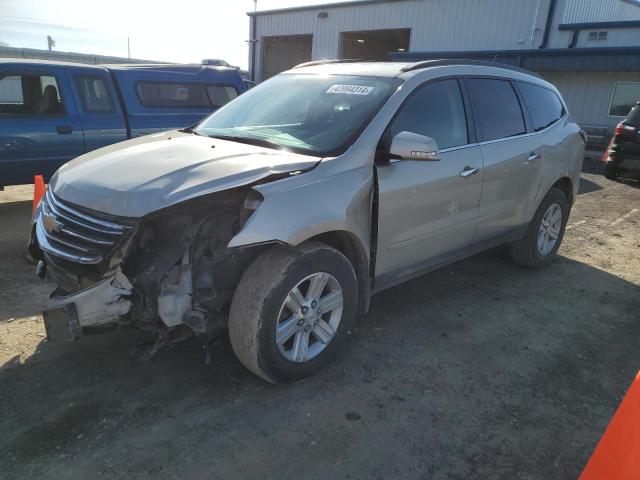 1GNKRGKD6EJ146435 - 2014 CHEVROLET TRAVERSE LT TAN photo 1