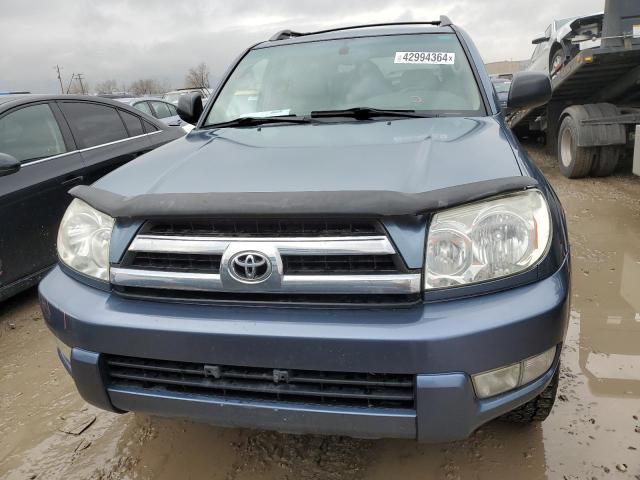 JTEBU14R058051112 - 2005 TOYOTA 4RUNNER SR5 BLUE photo 5