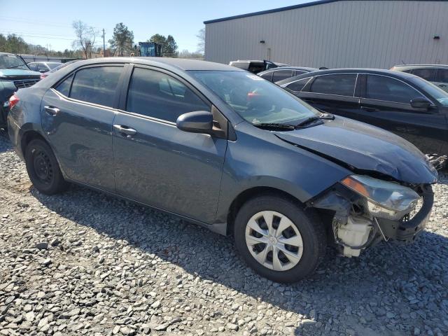 2T1BURHE5FC252083 - 2015 TOYOTA COROLLA L GRAY photo 4