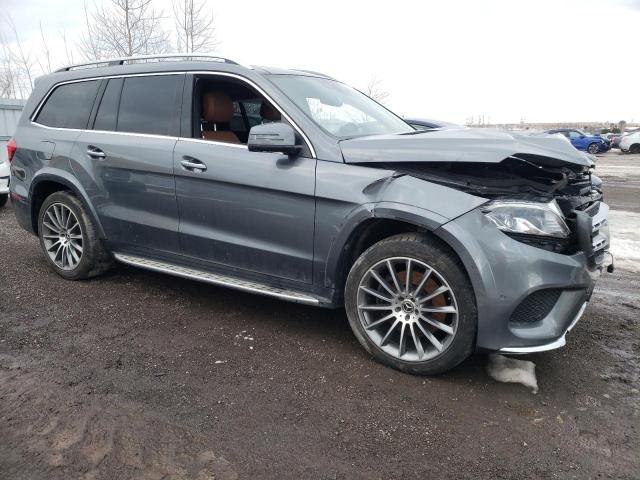 4JGDF6EE9JB172326 - 2018 MERCEDES-BENZ GLS 450 4MATIC GRAY photo 4