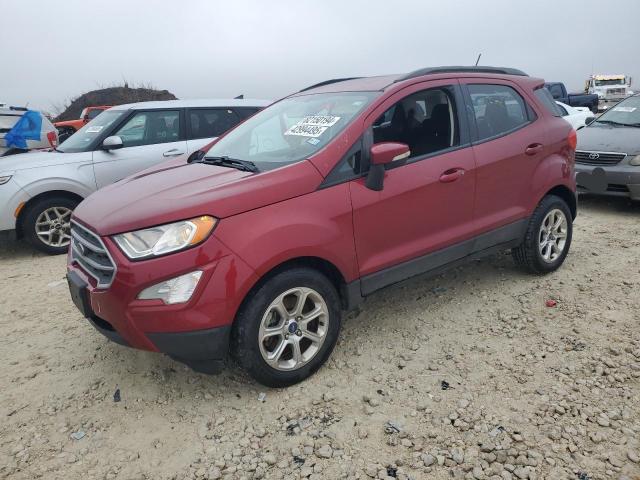 MAJ3S2GE8MC397746 - 2021 FORD ECOSPORT SE წითელი ფოტო 1