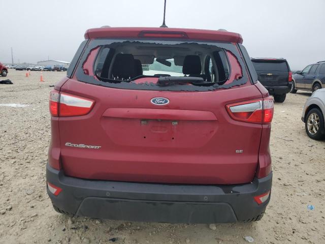 MAJ3S2GE8MC397746 - 2021 FORD ECOSPORT SE წითელი ფოტო 6