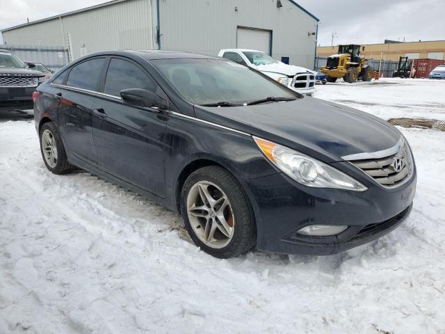 5NPEC4AC1DH546389 - 2013 HYUNDAI SONATA SE BLACK photo 4