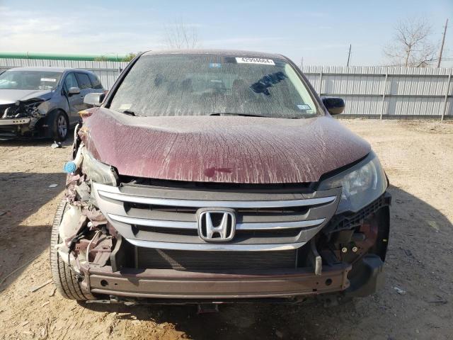 5J6RM3H31EL029972 - 2014 HONDA CR-V LX BURGUNDY photo 5