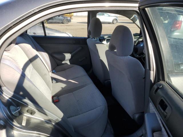 2HGES16364H933699 - 2004 HONDA CIVIC DX VP ნაცრისფერი ფოტო 10