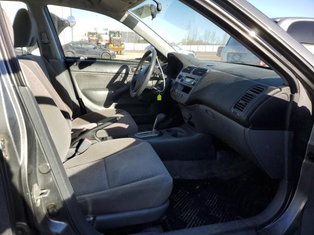 2HGES16364H933699 - 2004 HONDA CIVIC DX VP ნაცრისფერი ფოტო 7