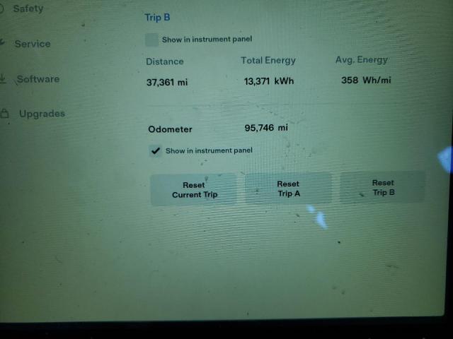 5YJSA1E26FF115945 - 2015 TESLA MODEL S RED photo 9