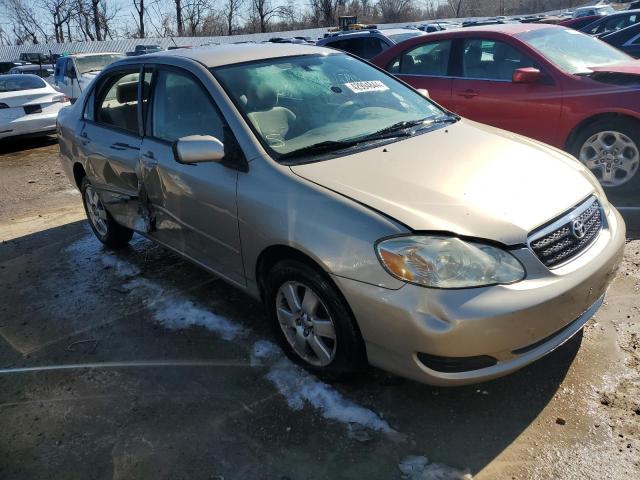 2T1BR32E16C560147 - 2006 TOYOTA COROLLA CE BEIGE photo 4