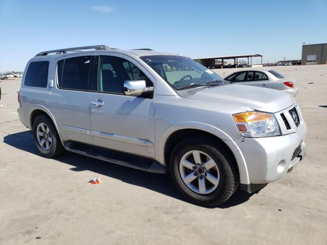 5N1AA0ND9CN607658 - 2012 NISSAN ARMADA SV SILVER photo 4