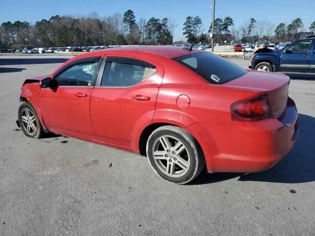 1B3BD1FB3BN508806 - 2011 DODGE AVENGER MAINSTREET RED photo 2