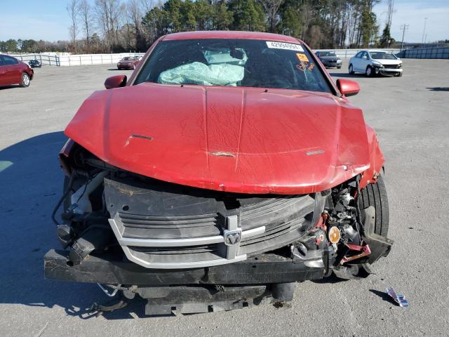 1B3BD1FB3BN508806 - 2011 DODGE AVENGER MAINSTREET RED photo 5