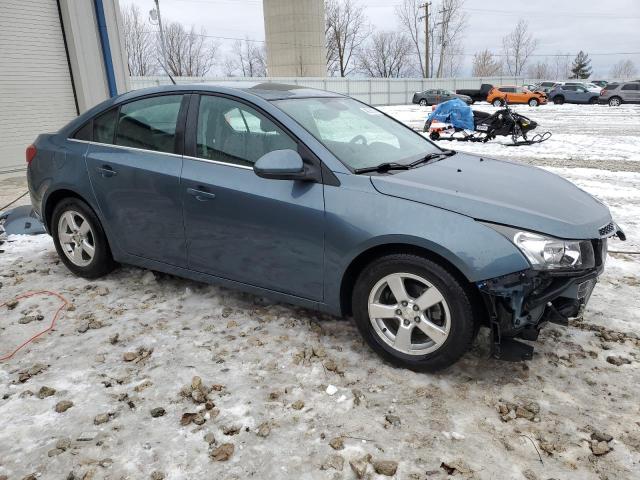 1G1PF5SC8C7360476 - 2012 CHEVROLET CRUZE LT BLUE photo 4