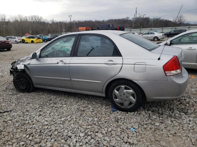 KNAFE121775443232 - 2007 KIA SPECTRA EX SILVER photo 2