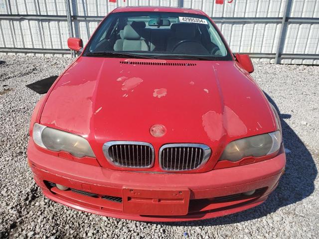 WBABN33413PG61719 - 2003 BMW 325 CI RED photo 5