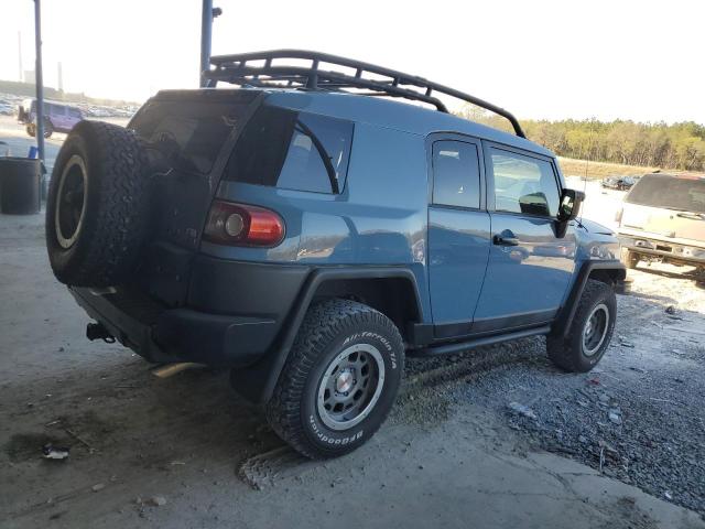 JTEBU4BFXEK199636 - 2014 TOYOTA FJ CRUISER BLUE photo 3