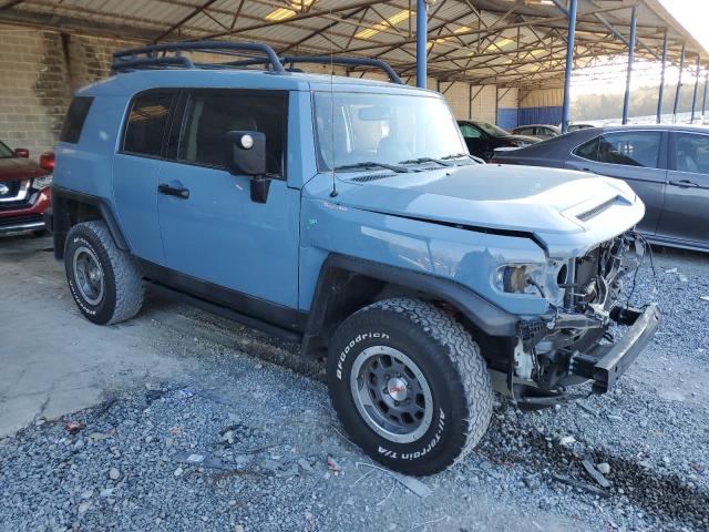 JTEBU4BFXEK199636 - 2014 TOYOTA FJ CRUISER BLUE photo 4