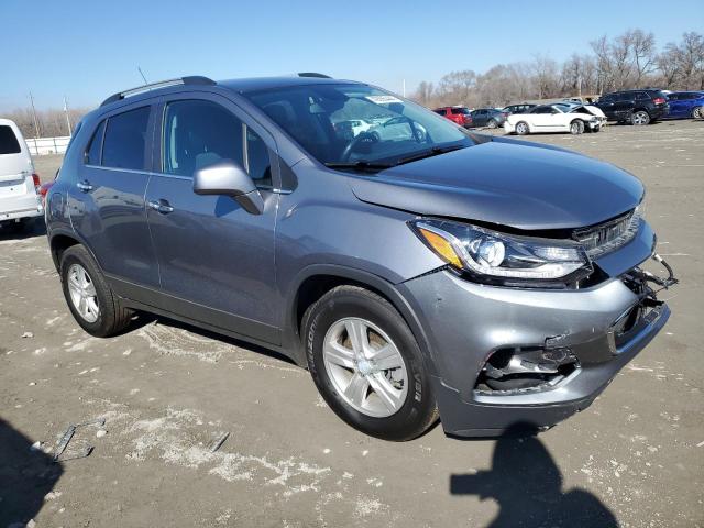 3GNCJLSB3LL302102 - 2020 CHEVROLET TRAX 1LT GRAY photo 4