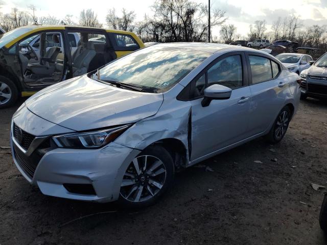 3N1CN8EV4ML888555 - 2021 NISSAN VERSA SV SILVER photo 1