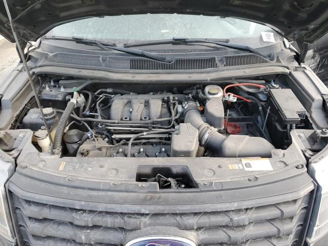 1FM5K8AR1KGA29346 - 2019 FORD EXPLORER POLICE INTERCEPTOR Qara foto 12