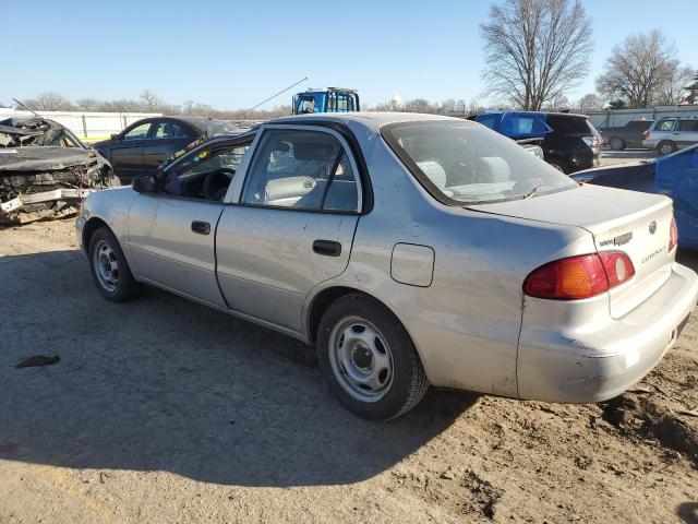 1NXBR12E21Z512216 - 2001 TOYOTA COROLLA CE GRAY photo 2