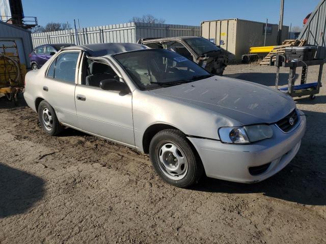 1NXBR12E21Z512216 - 2001 TOYOTA COROLLA CE GRAY photo 4