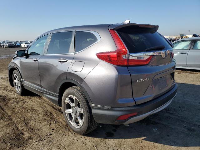 2HKRW2H86HH613850 - 2017 HONDA CR-V EXL GRAY photo 2