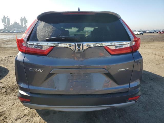 2HKRW2H86HH613850 - 2017 HONDA CR-V EXL GRAY photo 6