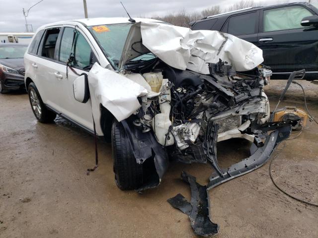 2FMDK4JC1EBA82642 - 2014 FORD EDGE SEL WHITE photo 4