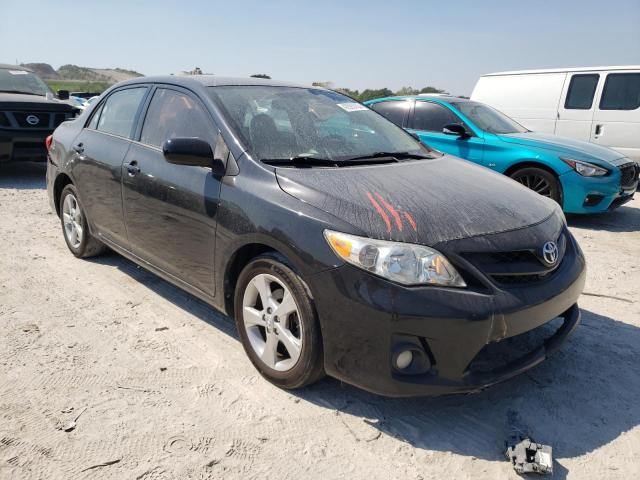 5YFBU4EE2CP026408 - 2012 TOYOTA COROLLA BASE BLACK photo 4