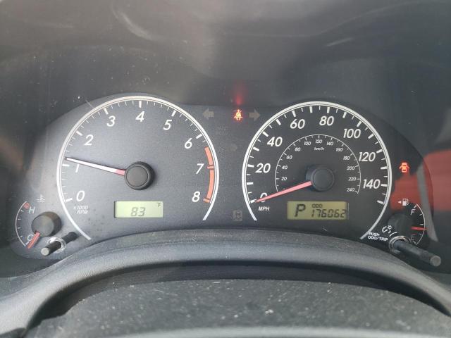 5YFBU4EE2CP026408 - 2012 TOYOTA COROLLA BASE BLACK photo 9