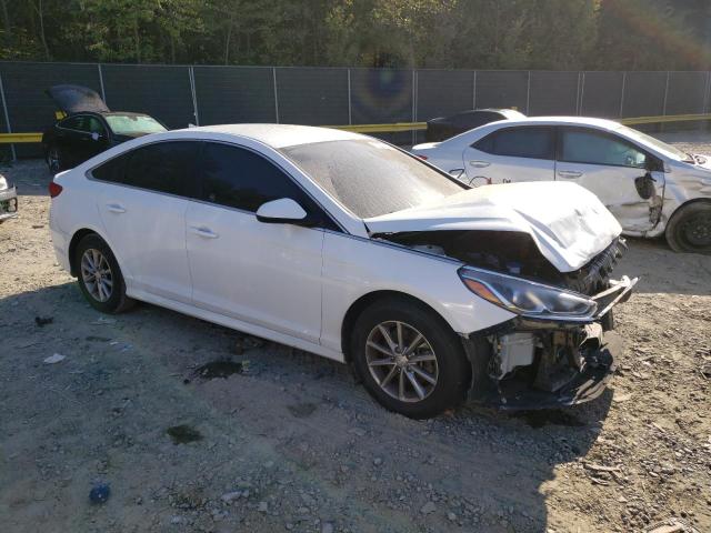 5NPE24AF6KH796866 - 2019 HYUNDAI SONATA SE WHITE photo 4