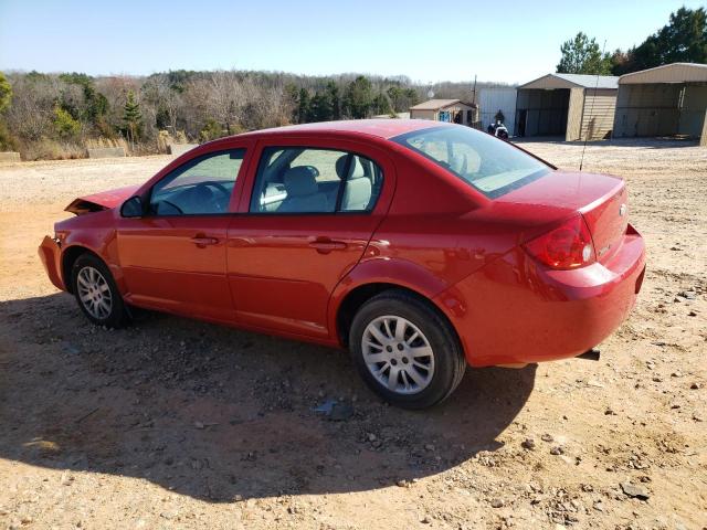 1G1AD5F50A7174385 - 2010 CHEVROLET COBALT 1LT RED photo 2